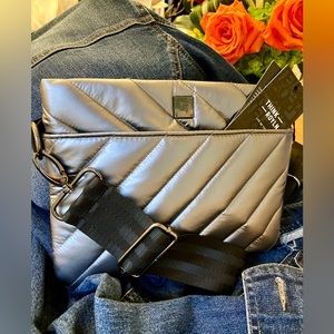 *THINK ROYLN Silver Bum Bag / Crossbody Bag 2.0
